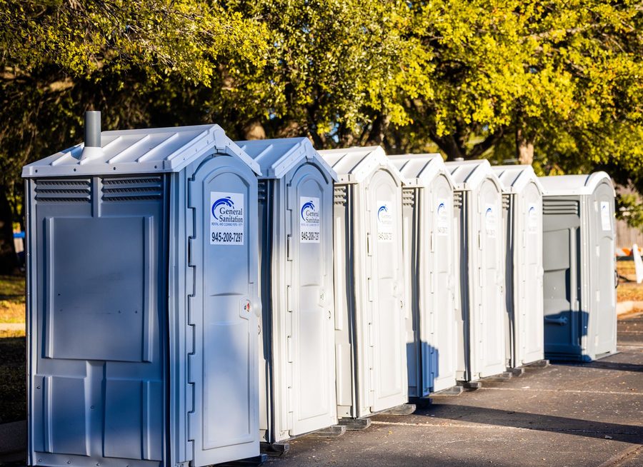 Our porta potty rental in Houston 1